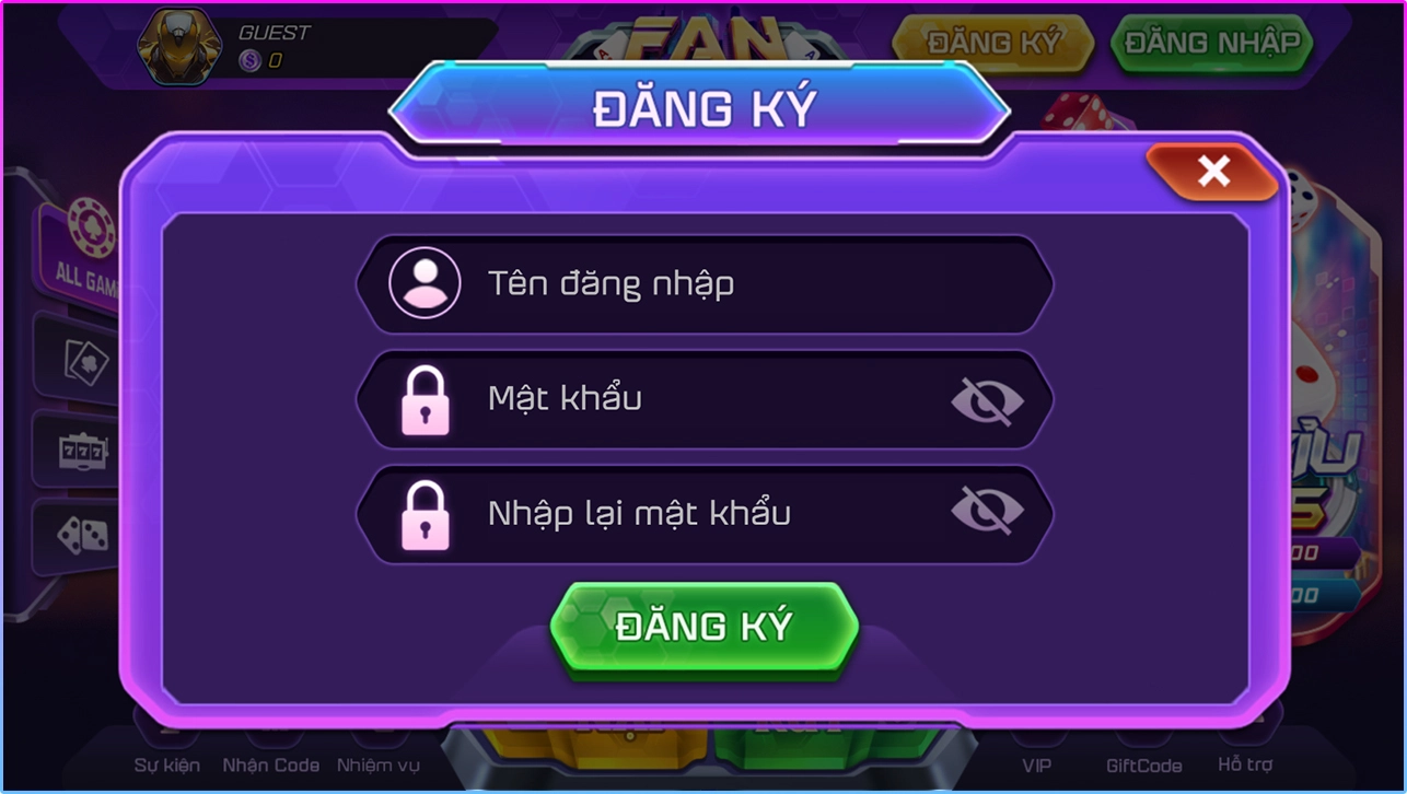 Đăng Ký Fan52